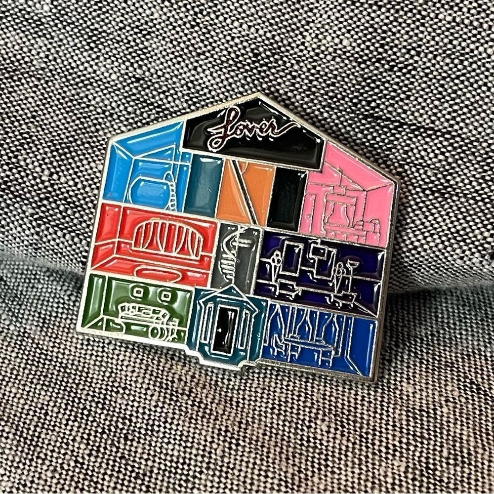 NEW Lover House Taylor Swift Enamel Pin Eras Tour Swiftie Merch - Picture 2 of 4